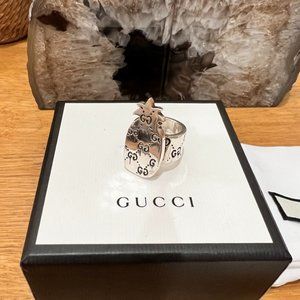GUCCI リング 10号 GUCCI - グッチ リング シェリーライン 10号 シルバー925